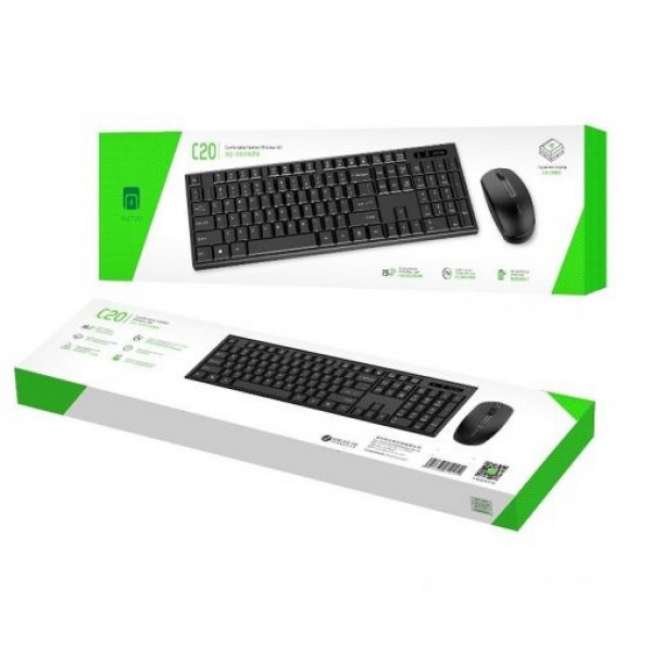 Беспроводная клавиатура и мышь Metoo C20