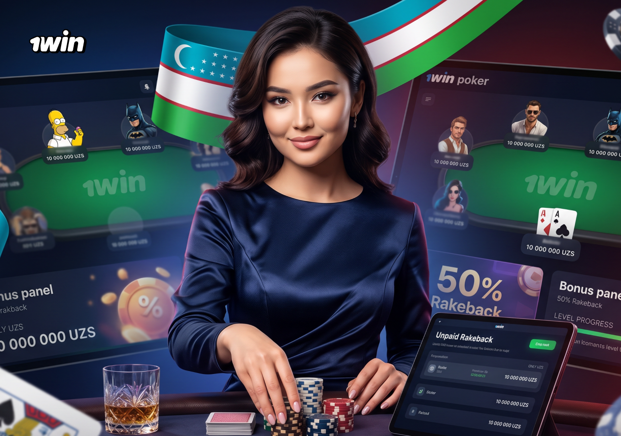 1win uz Poker